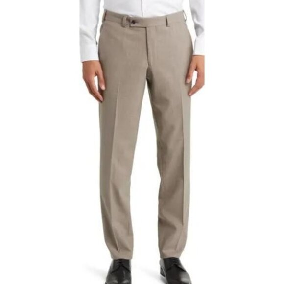 Ted Baker Raw Hem Jerome Pants Men Size 40 Regular NWT Wool Silk Linen Blend - Picture 1 of 15